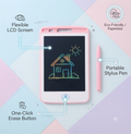 6.5-Inch LCD Writing Tablet – Portable Digital Drawing & Writing Board for Kids