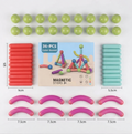 36-Piece Magnetic Building Sticks Set – Educational STEM Toy for Kids | Creative Magnetic Construction Blocks