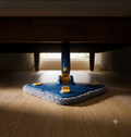 360° Rotating Triangular Cleaning Mop – Extendable Long Handle Wall & Floor Cleaning Brush