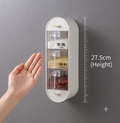 Wall-Mounted 3-Tier Kitchen Spice Organizer – Space Saving Seasoning Box