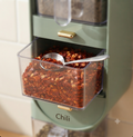 Wall-Mounted 3-Tier Kitchen Spice Organizer – Space Saving Seasoning Box