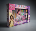 Girl's D.I.Y. Deluxe Nail Art Salon Set – Creative Makeup & Nail Painting Kit for Kids