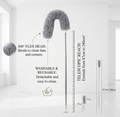 Ghar Ki Safai Ab Asani Se – Super Long Extendable Microfiber Duster (Flexible & Washable)