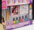 Girl's D.I.Y. Deluxe Nail Art Salon Set – Creative Makeup & Nail Painting Kit for Kids