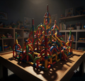 42 pics Magnetic Building Blocks Set for Kids – Educational STEM Toys for Creative Learning & Brain Development