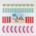 36-Piece Magnetic Building Sticks Set – Educational STEM Toy for Kids | Creative Magnetic Construction Blocks