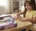 Girl's D.I.Y. Deluxe Nail Art Salon Set – Creative Makeup & Nail Painting Kit for Kids