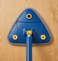 360° Rotating Triangular Cleaning Mop – Extendable Long Handle Wall & Floor Cleaning Brush