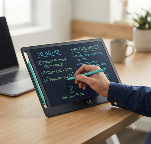 16-Inch Colorful LCD Writing Tablet – Digital Drawing Board for Kids & Office Memo