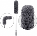 Ghar Ki Safai Ab Asani Se – Super Long Extendable Microfiber Duster (Flexible & Washable)